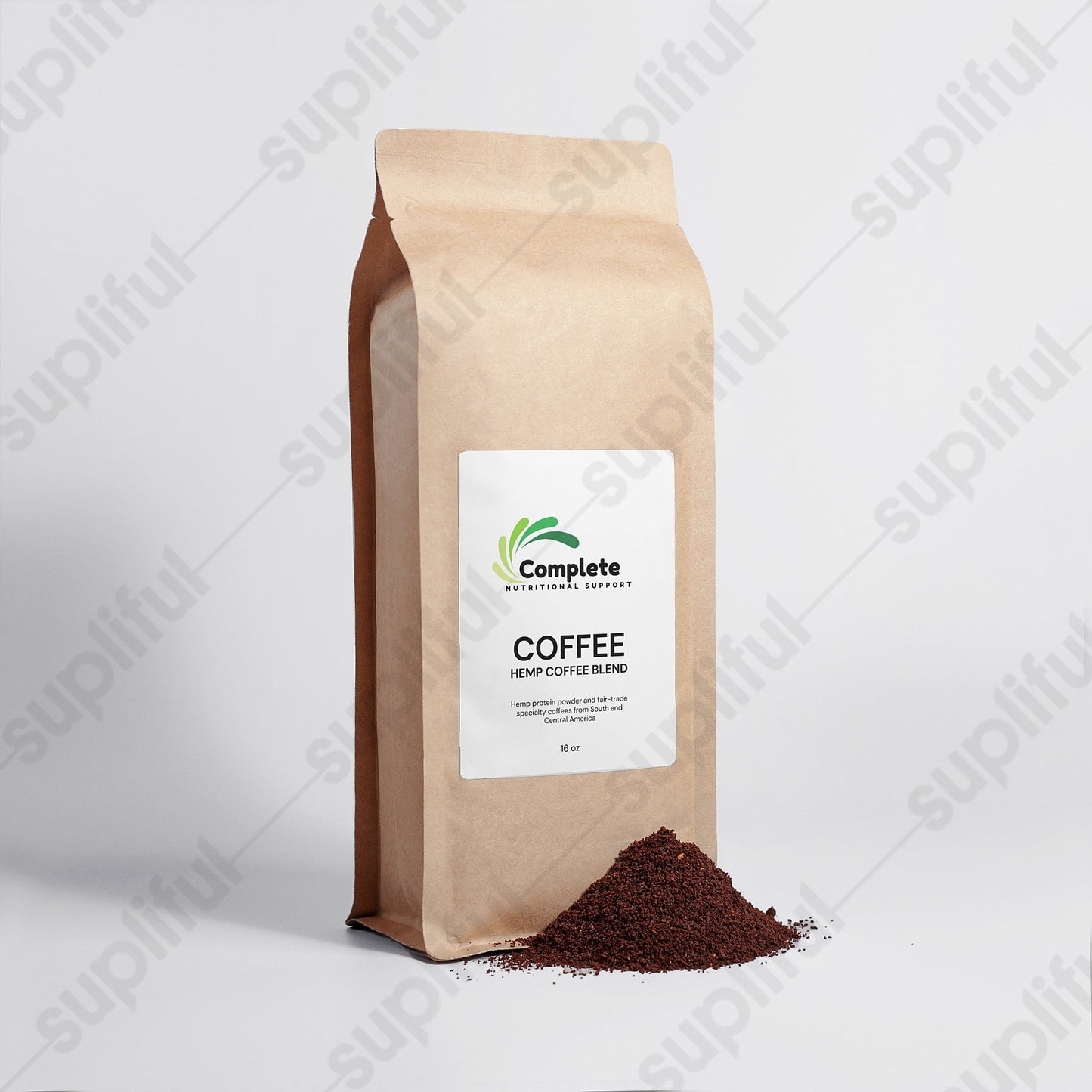 Hemp Coffee Blend - Medium Roast 16oz