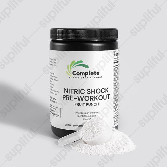 Nitric Shock Pre-Workout Powder (Fruit Punch)