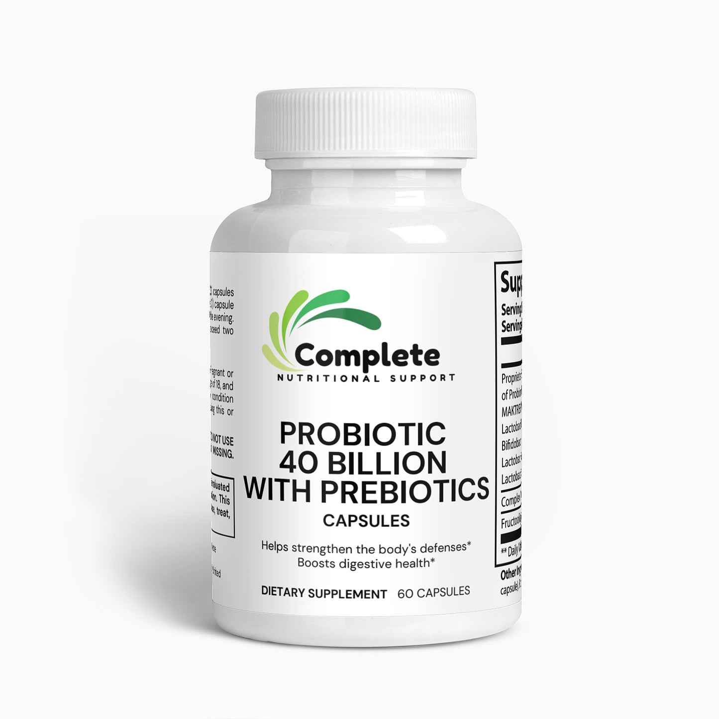 Probiotic 40 Billion with Prebiotics