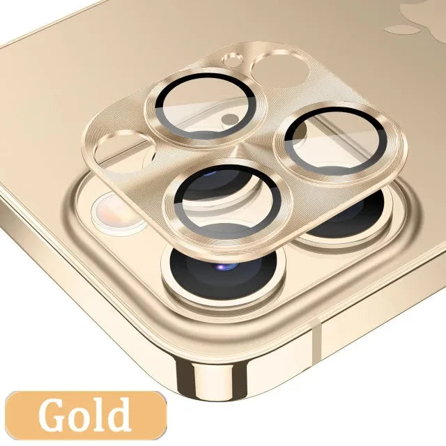 Full Cover Camera Lens Protector For iPhone 16 Pro Max Tempered Glass For iPhone 16 Pro 14 15 Pro Max Metal Camera Protector