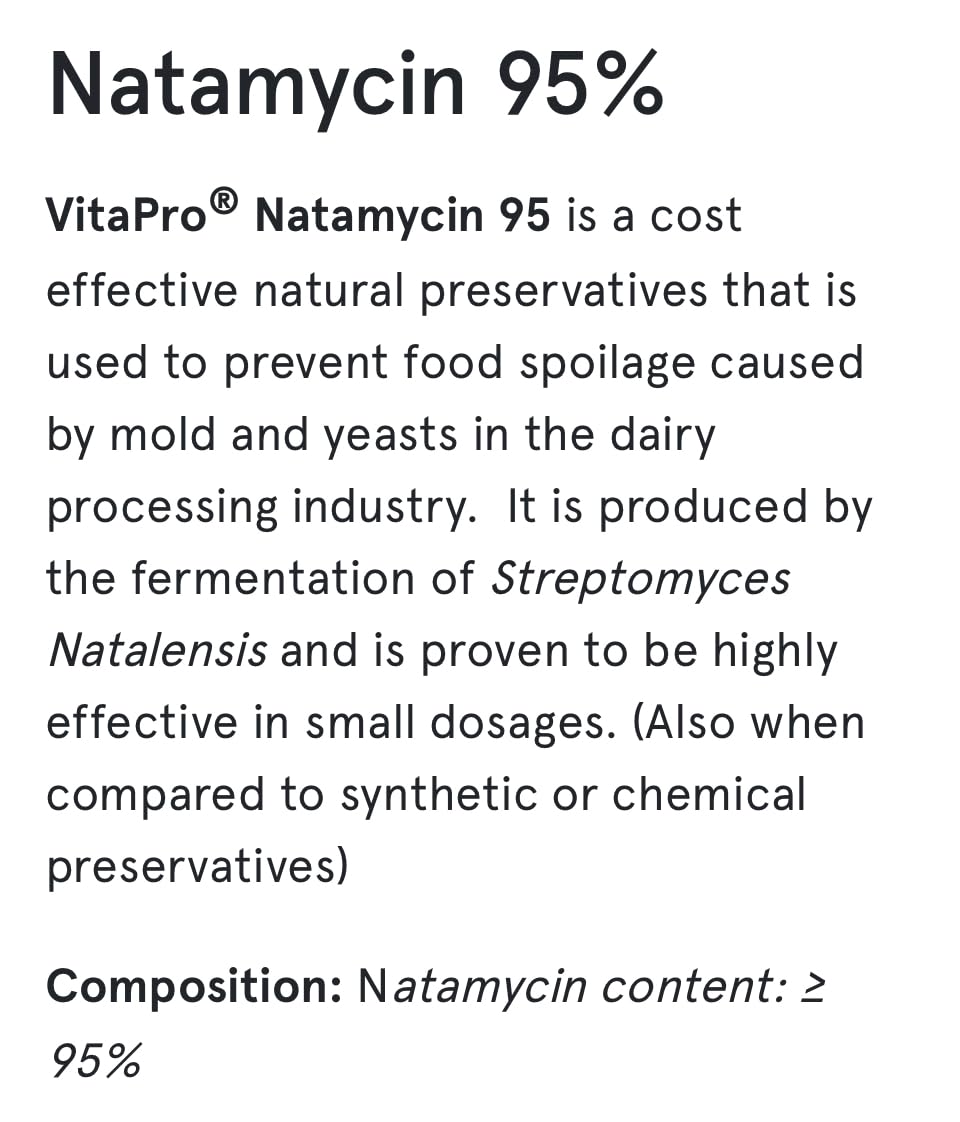 NATAMYCIN FOOD GRADE 1000 GRS