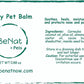 BeNat Pets. Furry Pet Balm. 0.9 oz.