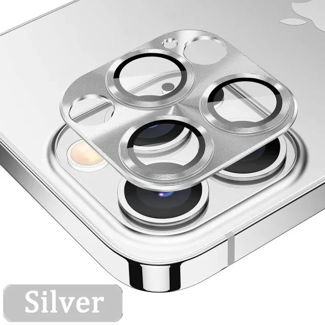 Full Cover Camera Lens Protector For iPhone 16 Pro Max Tempered Glass For iPhone 16 Pro 14 15 Pro Max Metal Camera Protector