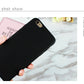 Black Matte Case for iPhone 16 Pro Max Case Back Soft Silicone Cover for iphone 13 12 11 14 15 Pro Max 7 8 6s 16 Plus Cases Capa