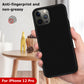 Black Matte Case for iPhone 16 Pro Max Case Back Soft Silicone Cover for iphone 13 12 11 14 15 Pro Max 7 8 6s 16 Plus Cases Capa