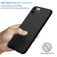 Black Matte Case for iPhone 16 Pro Max Case Back Soft Silicone Cover for iphone 13 12 11 14 15 Pro Max 7 8 6s 16 Plus Cases Capa