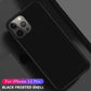 Black Matte Case for iPhone 16 Pro Max Case Back Soft Silicone Cover for iphone 13 12 11 14 15 Pro Max 7 8 6s 16 Plus Cases Capa