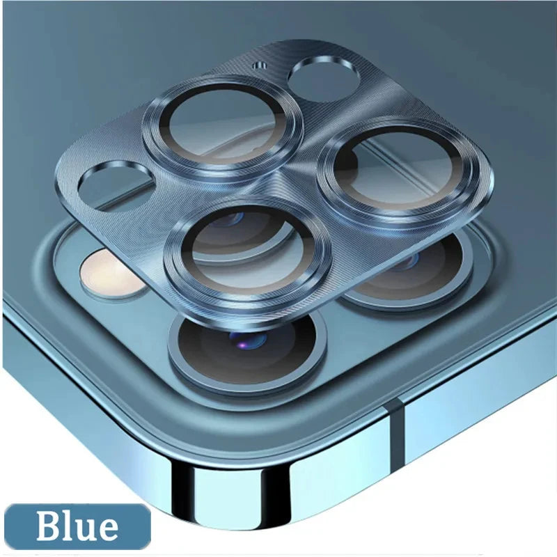 Full Cover Camera Lens Protector For iPhone 16 Pro Max Tempered Glass For iPhone 16 Pro 14 15 Pro Max Metal Camera Protector