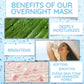 Overnight Hydrating Antioxidant Vitamin C Hyaluronic Acid Sleeping Facial Mask Large 4oz Size